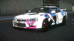 Nissan Skyline R34 Vinor S10 for GTA 4