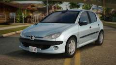 Peugeot 206 AT 4 Door (type6) for GTA San Andreas