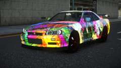 Nissan Skyline R34 Vinor S4 for GTA 4