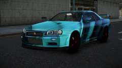 Nissan Skyline R34 Vinor S3 for GTA 4