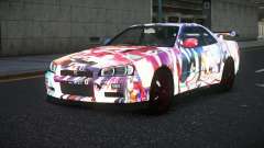 Nissan Skyline R34 Vinor S2 for GTA 4