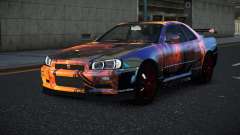 Nissan Skyline R34 Vinor S14 for GTA 4
