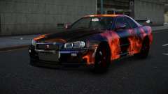 Nissan Skyline R34 Vinor S9 for GTA 4