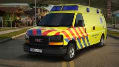 GMC Savana - Mental Health Ambulance for GTA San Andreas