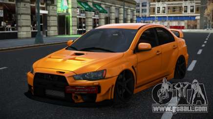 Mitsubishi Lancer Evolution X Taxdug for GTA 4