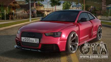 Audi RS5 Black HQ for GTA San Andreas