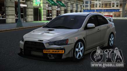 Mitsubishi Lancer Evolution X Xumem for GTA 4