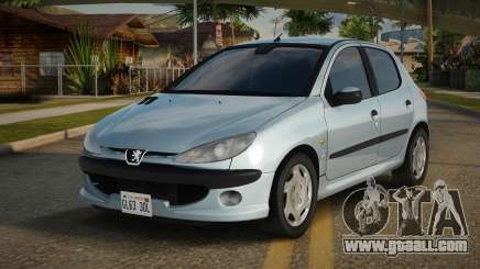 Peugeot 206 AT 4 Door (type6) for GTA San Andreas