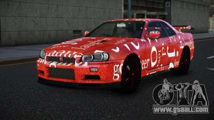 Nissan Skyline R34 Vinor S13 for GTA 4