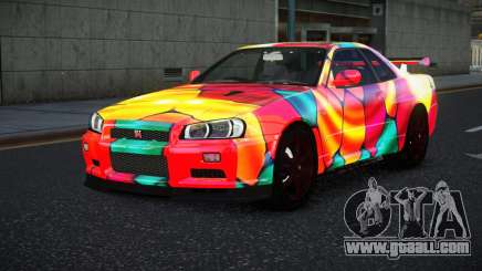 Nissan Skyline R34 Vinor S11 for GTA 4