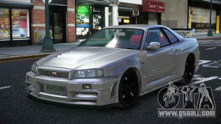 Nissan Skyline R34 Thjesna for GTA 4