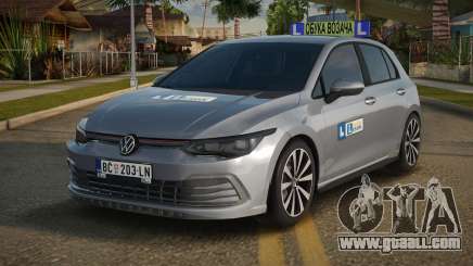 Volkswagen Golf VIII Auto Skola for GTA San Andreas