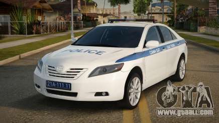 2007 Toyota Camry LE Traffic Police for GTA San Andreas