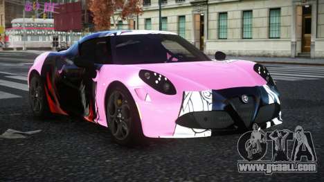 Alfa Romeo 4C Gejely S7 for GTA 4