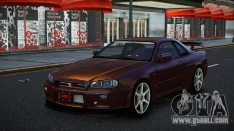 Nissan Skyline R34 Aheg for GTA 4