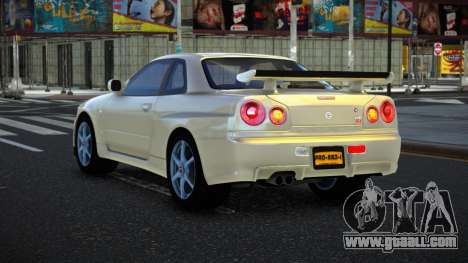 Nissan Skyline R34 Bassty for GTA 4