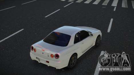 Nissan Skyline R34 Ekut for GTA 4