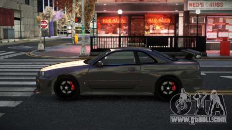 Nissan Skyline R34 Ferzow for GTA 4