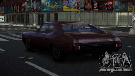 Chevrolet Chevelle Luvucu for GTA 4