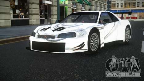 Nissan Skyline R34 GT-R Morley S9 for GTA 4