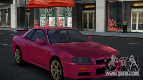 Nissan Skyline R34 Siswo for GTA 4