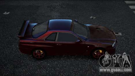 Nissan Skyline R34 Nolia for GTA 4