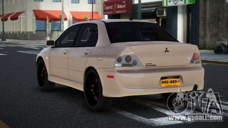 Mitsubishi Lancer Evolution VIII Cuvdiq for GTA 4