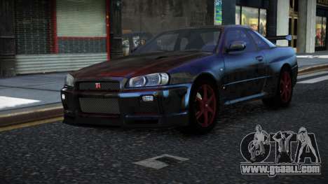 Nissan Skyline R34 Nolia S14 for GTA 4