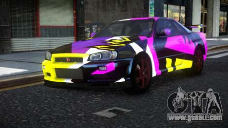 Nissan Skyline R34 Nolia S3 for GTA 4