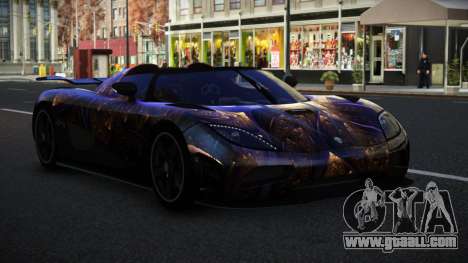 Koenigsegg Agera Exader S6 for GTA 4