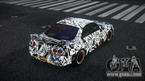 Nissan Skyline R33 Joroca S13 for GTA 4
