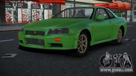 Nissan Skyline R34 Hihsujo for GTA 4
