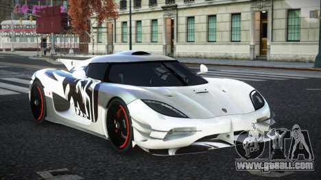 Koenigsegg Agera Nisanor S8 for GTA 4