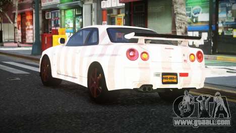 Nissan Skyline R34 Nolia S13 for GTA 4