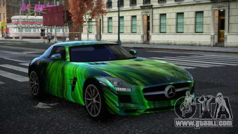 Mercedes-Benz SLS Lury S9 for GTA 4