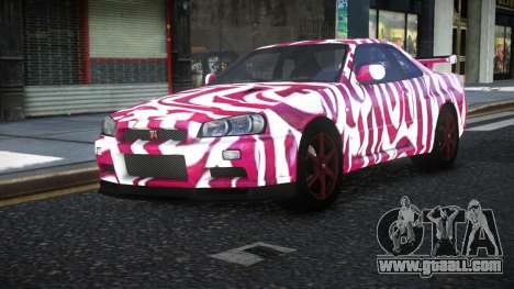 Nissan Skyline R34 Nolia S4 for GTA 4
