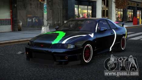 Nissan Skyline R33 Joroca S14 for GTA 4