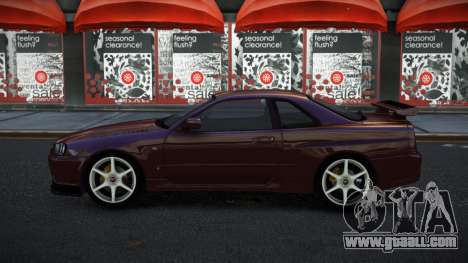 Nissan Skyline R34 Aheg for GTA 4