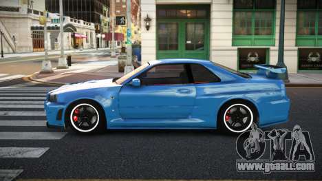 Nissan Skyline R34 Ozib for GTA 4