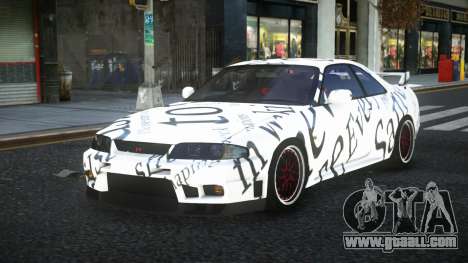 Nissan Skyline R33 Joroca S9 for GTA 4