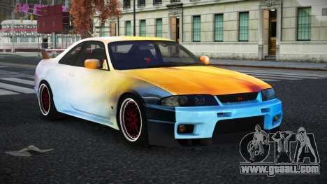 Nissan Skyline R33 Joroca S11 for GTA 4