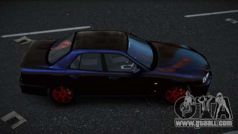 Nissan Skyline R34 Evaw for GTA 4