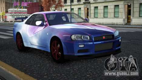Nissan Skyline R34 Nolia S6 for GTA 4