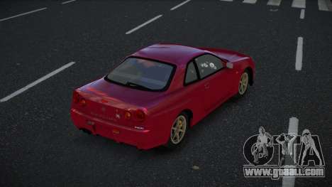 Nissan Skyline R34 Japnuner for GTA 4