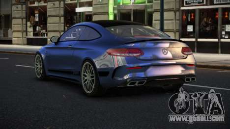 Mercedes-Benz C63 S AMG Cubri for GTA 4