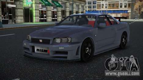 Nissan Skyline R34 Giguwiraz for GTA 4