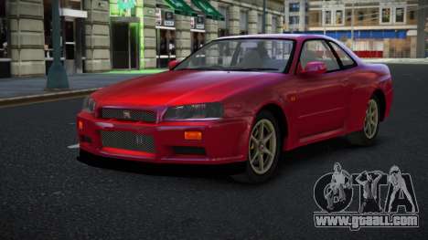 Nissan Skyline R34 Japnuner for GTA 4