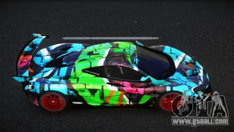 McLaren P1 GTR Anlety S10 for GTA 4