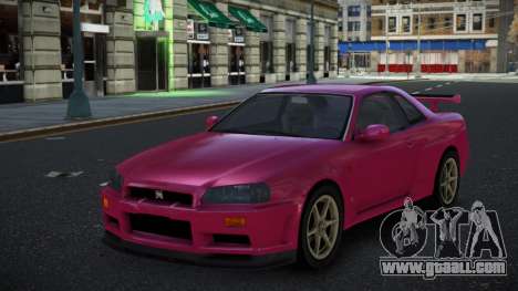 Nissan Skyline R34 Siswo for GTA 4