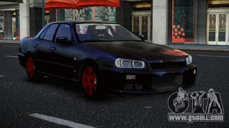 Nissan Skyline R34 Evaw for GTA 4